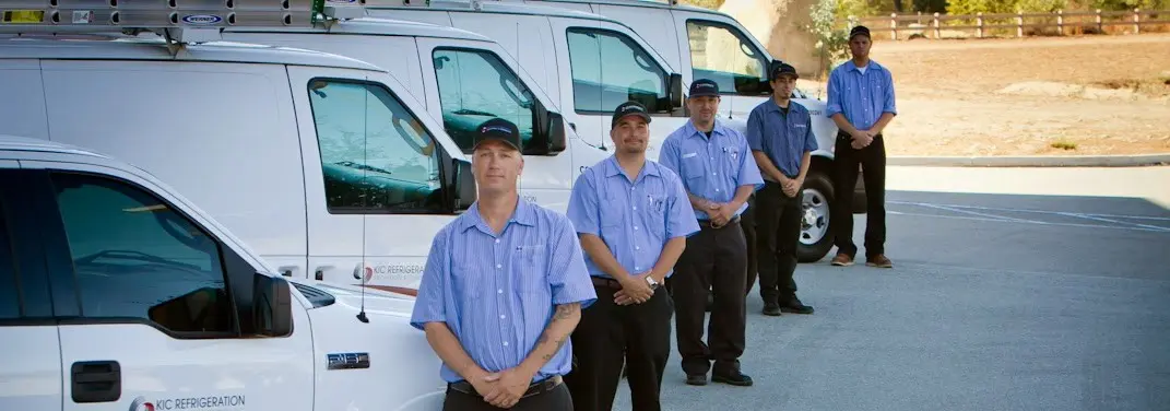 KIC Refrigeration crew ready for Mini Split Repair jobs across Downey